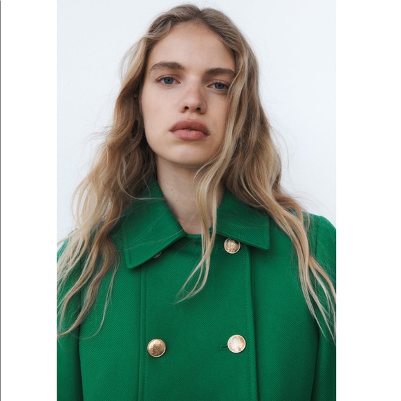 Zara buttoned tailored coat - Picture 11 of 16